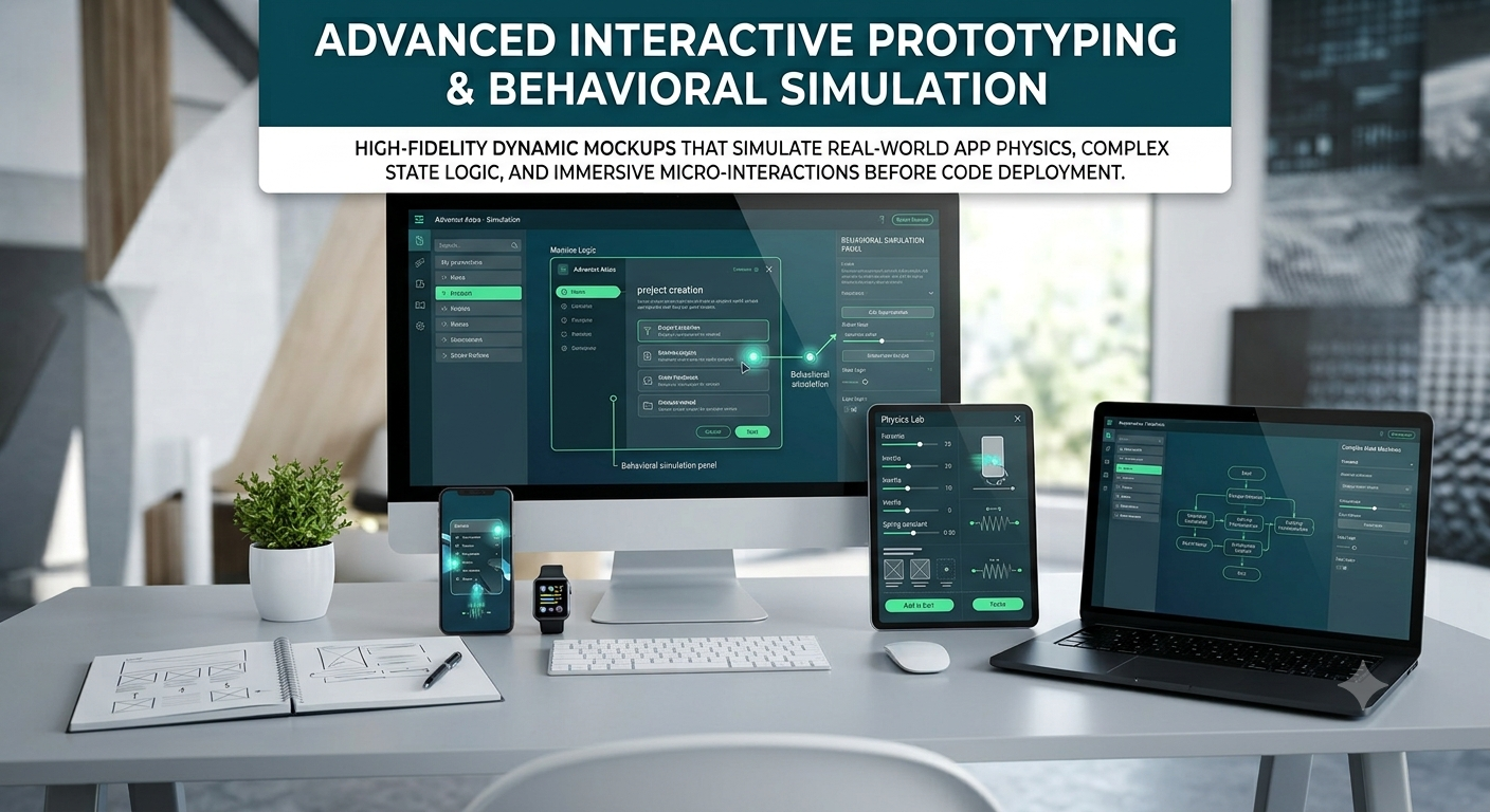 High-Fidelity Interactive Prototyping Simulation by TY ALPHA TECHNOLOGY