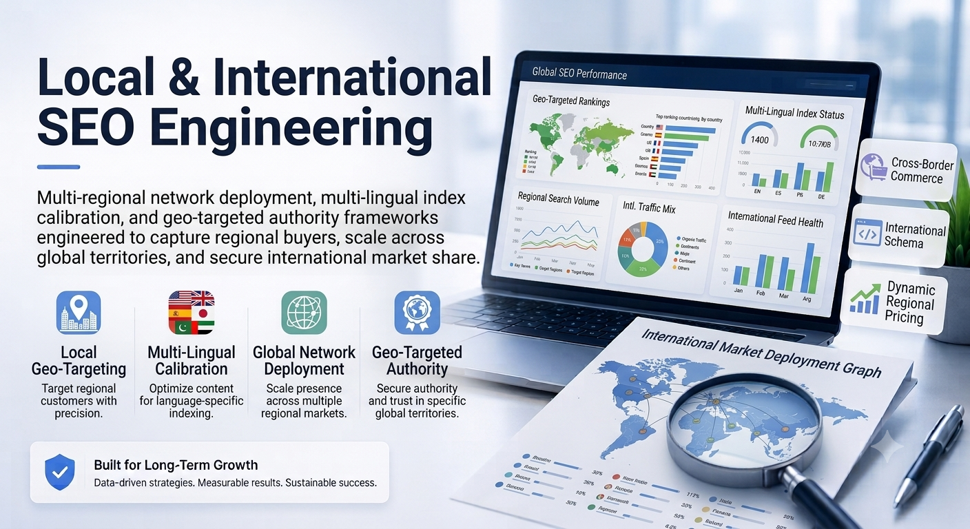 Local & International SEO Engineering